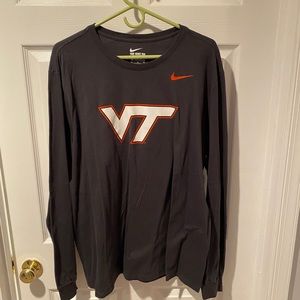Virginia Tech Nike longsleeve XL